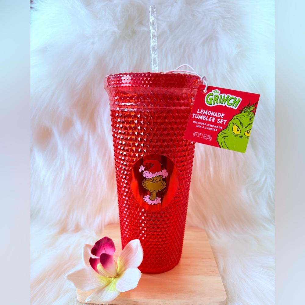 🩷🩷Red Grinch Tumbler Set🩷🩷